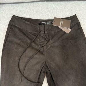 Lioness Charcoal Lace-Up Trousers